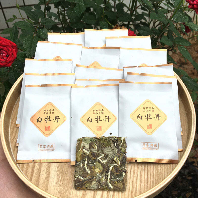 500g Fuding White Peony White Tea Tangerine Peel White Tea Brick Aged White Tea