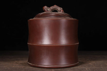 Handmade high-quality tea cans made from Yixing Purple Sand, China