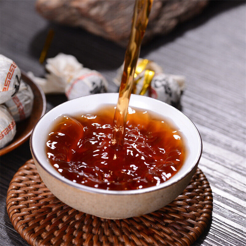 500g Yunnan Pu-erh Tea Glutinous Rice Fragrance Tuo Tea Ripe Tea 云南普洱茶 糯米香沱茶