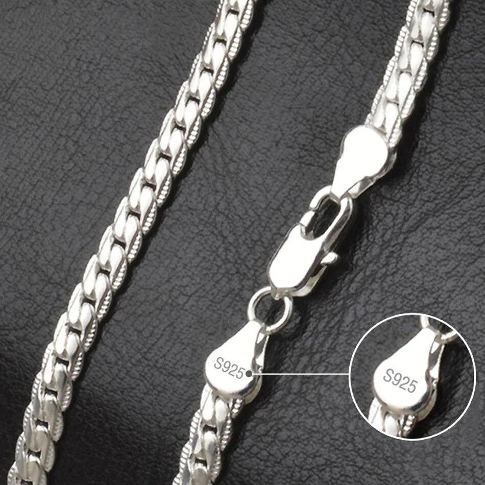 Cadena De Plata 925 Para Hombre TU PUEDES Lucir Elegante Y Atractivo