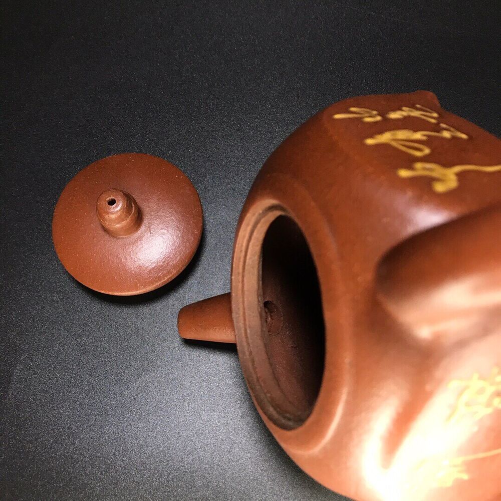 vintage chinese yixing purple clay teapot zisha ceremony teaware collection rare teapot
