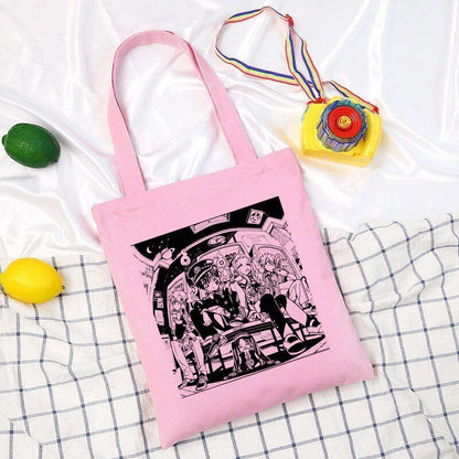 Women Bag Canvas Purse Shopper Pouch Large Capacity Vintage Shoulder Bag Handbag