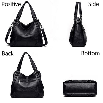 genuine leather handbags for women Tote Shoulder Bag Sheepskin For Work Gift