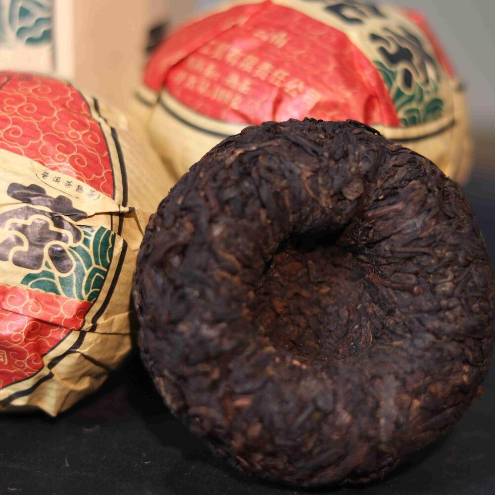 2016 Year YU BANG Menghai Tuo Cha Shu Pu Er Yunnan Pu Erh Tuocha Ripe Puer 500g