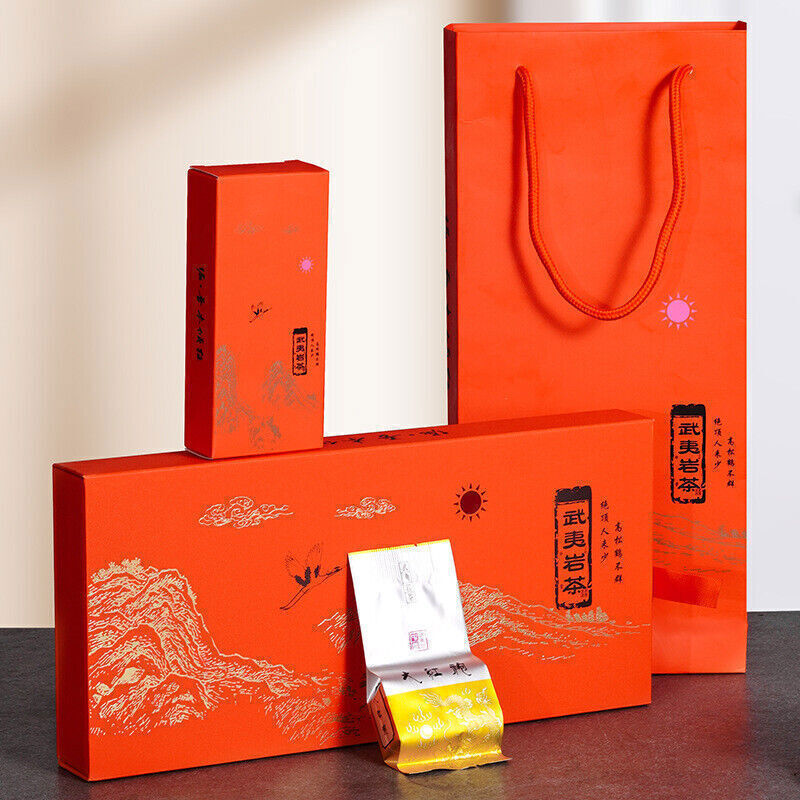 Fujian Mount Wuyi Yancha Oolong Da Hong Pao Gift Box 75 Grams Tea 武夷山岩茶乌龙茶大红袍