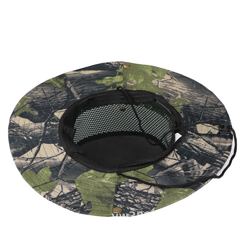 Summer Bucket Boonie Hat Fishing Sun Brim Cool Mesh Top Garden Outdoor Cap Hats