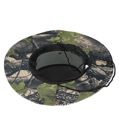 Summer Bucket Boonie Hat Fishing Sun Brim Cool Mesh Top Garden Outdoor Cap Hats