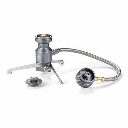 Butane Canister Adapter Camping Gas Canister Collapsible Stove Connector Copper