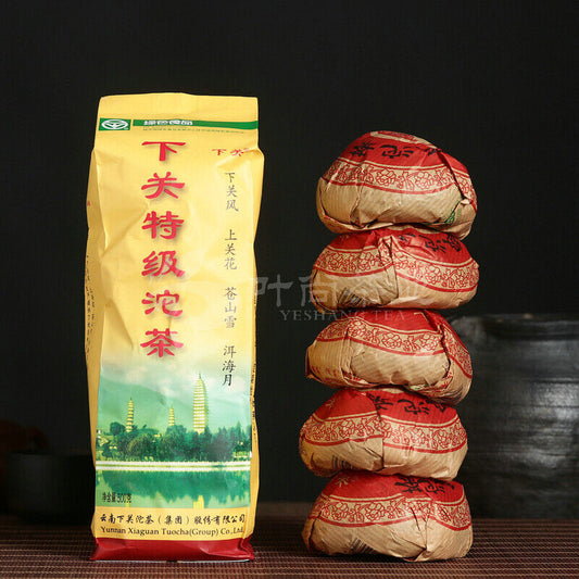 2013 Xiaguan TE JI TuoCha Premium Grade Pu'er Pu-erh Tea Raw Puer Green Tea 500g