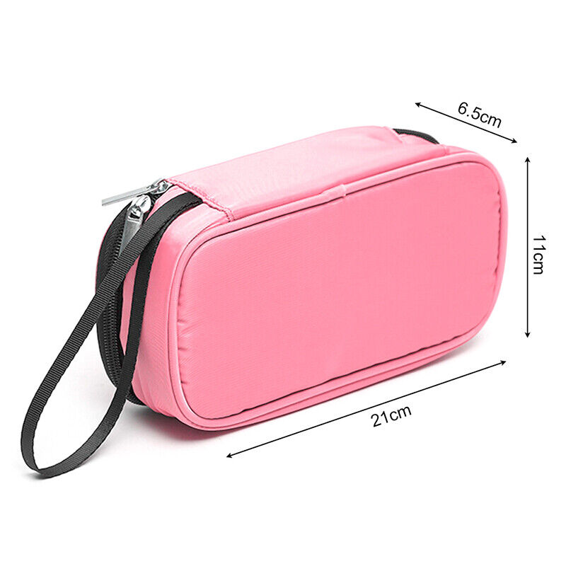 5 Colors Insulin Cooling Bag Portable Diabetic Pocket Pill Protector without Gel