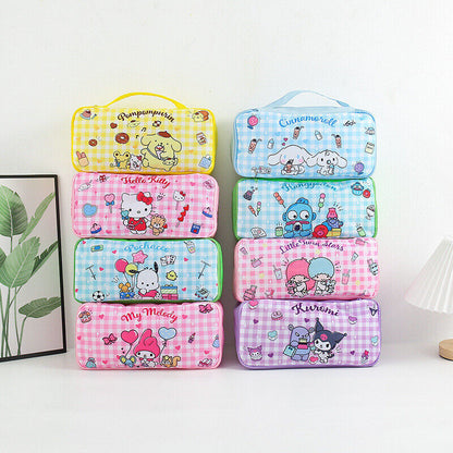 Cartoon Portable Women's Underwear Storage Bag Travel Cosmetics Storage