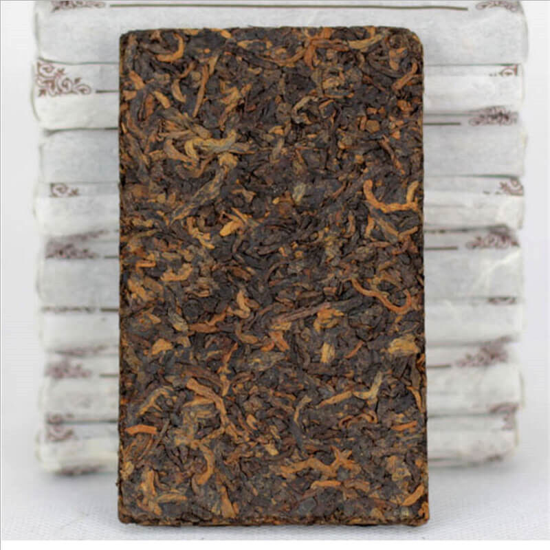 50g Chinese Yunnan Ripe Puerh Tea Brick Black Tea Top Quality Shu Puer Pu'er Tea