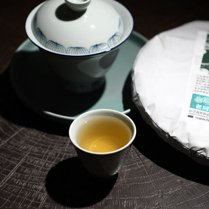 Pu-Erh, Old Comrade, Deep Mountain Old Tree Cake Tea, 2021y, 500g, Raw