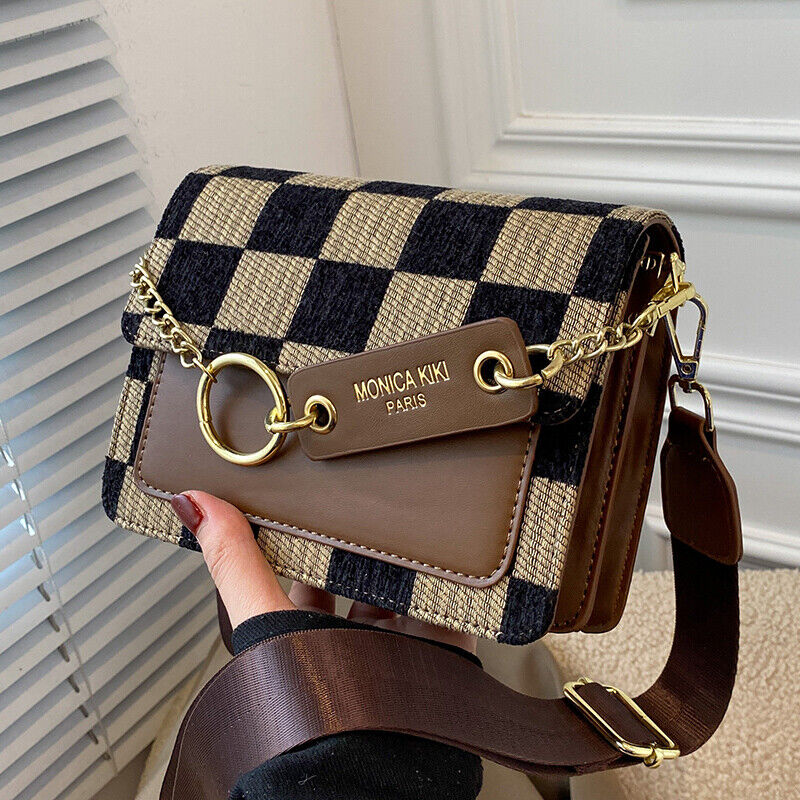 Mini Fabric Flap Crossbody Sling Bags Women Handbag Shoulder Bag Handbags