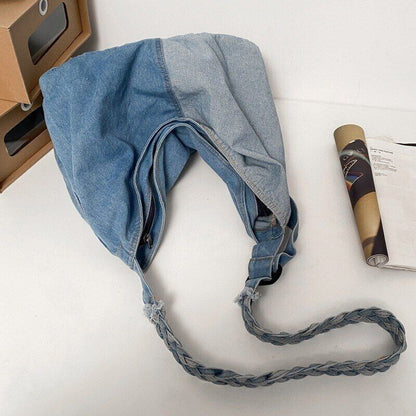 Women Tote Shoulder Bag Jeans Woman Handbags Bags Women Denim Girls Bag