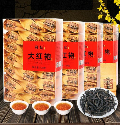FuJian WuYi Da Hong Pao,Big Red Robe wulong cha,Chinese Oolong Rock Tea thé tee