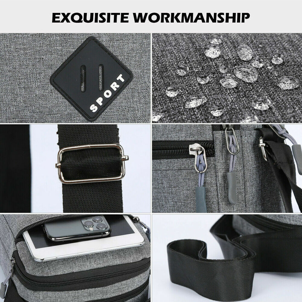 Men's Bag Crossbody Shoulder Bags Men Pack For Work Business Oxford Packs