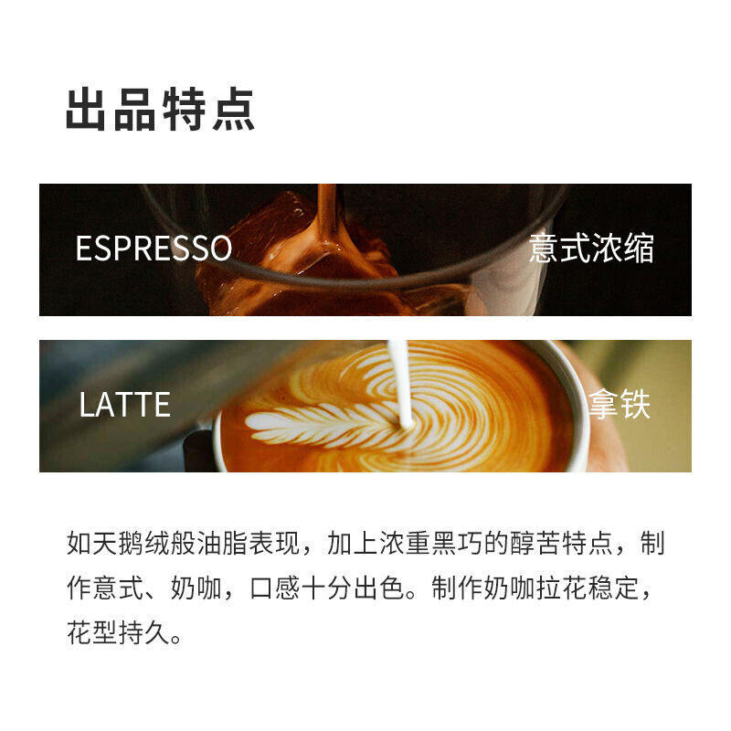 500g Classic Espresso High roast Coffee Beans Deep roasted coffee beans