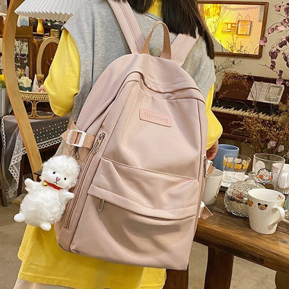 Women Backpack Multi-Pocket Student Female Travel Bag Book Schoolbag Girl Boys