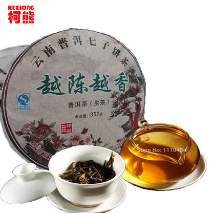 Yunnan Puer Cha Healthy Drink Natural Black Tea 357g Cake Natural-