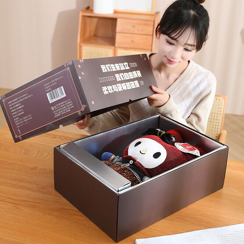 Sanliou Cinnamoroll Plush Toys Kuromi Doll Exquisite Gift Box for Holiday Gifts