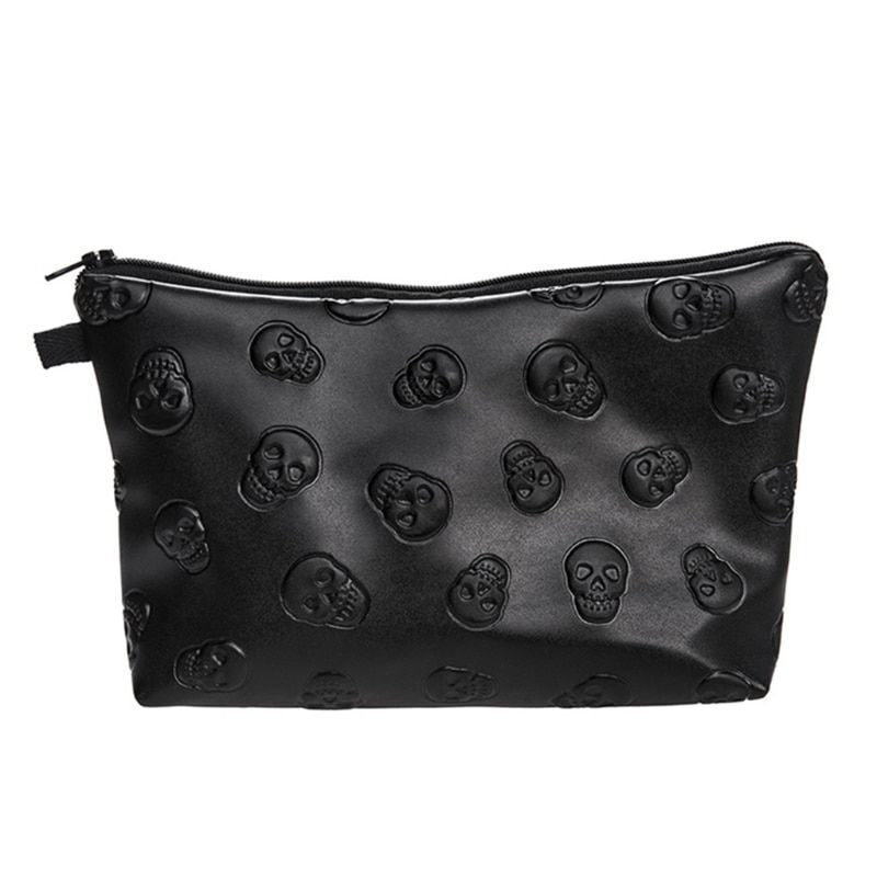Waterproof Cosmetic Makeup Bag Organizer Pouch Pencil Case Handbag 17.5x5x12.5cm