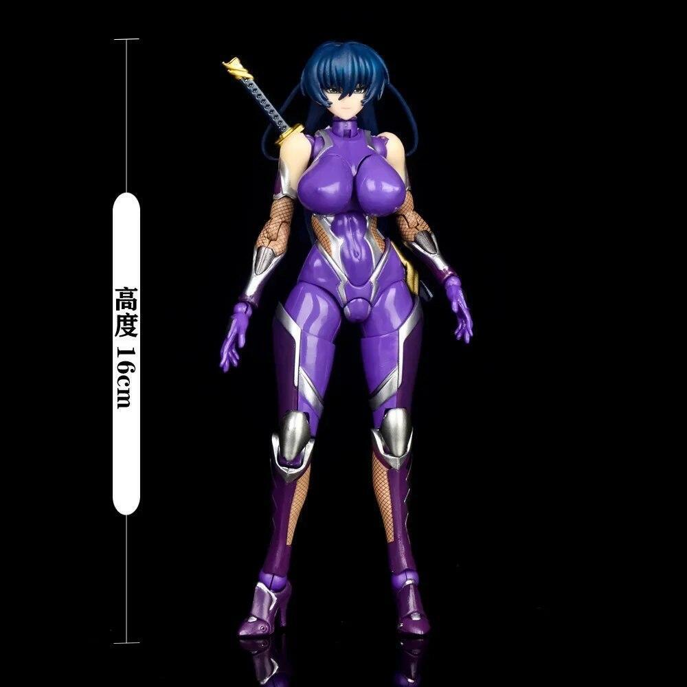 Native SECOND AXE ACTION Taimanin Igawa Asagi Action Figure Toy Model Gift