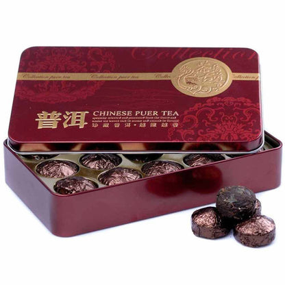 Glutinous Rice Ripe Mini Puer Puerh Tea Shu Puerh Tuocha Gift Pack 75g