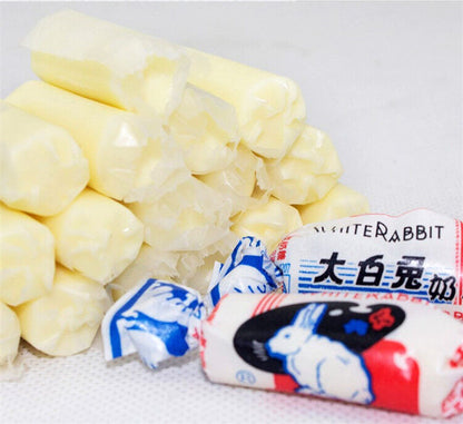 Milk Creamy Candy, White Rabbit Milky Hard Candy, Sweets Food, snack foods