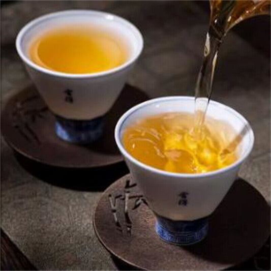 300g 2017 ShuangHe Old Bai Cha FuJian White Tea Cake