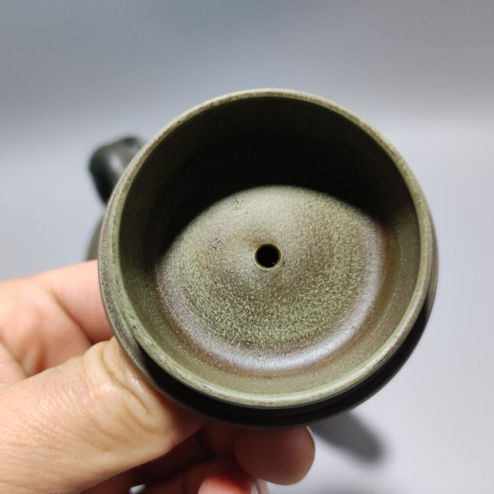 Vintage Chinese Yixing Purple Clay Teapot Zisha Ceramic Watermelon Teaware Rare