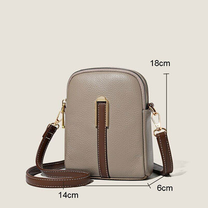 Women Bag Mini Shoulder Bag Genuine Leather Crossbody Bag Messenger Bag