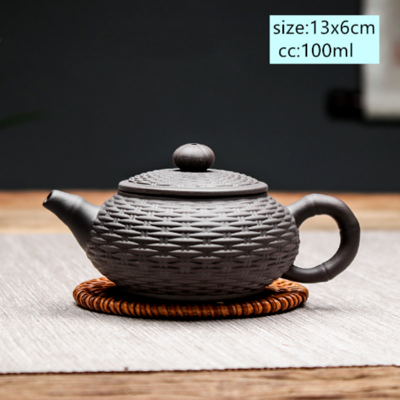 Kettle Handmade Tea Set Chinese Yixing Tea Pot Purple Clay Xishi Filter Teapot