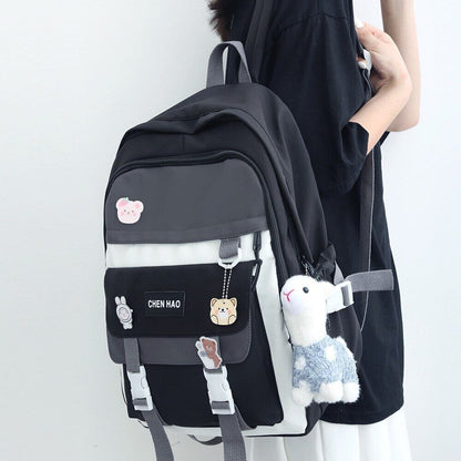 Laptop Backpack Women Bag Ladies Travel School Bag Student Female