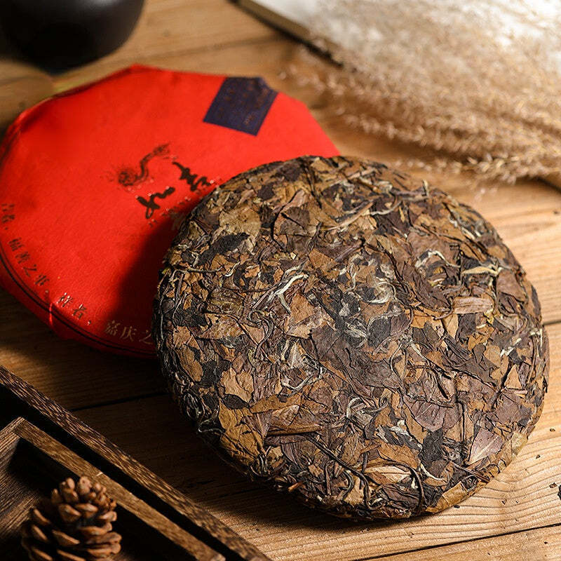 350g Authentic Fuding Aged White Tea High Mountain Date Fragrance White Tea Cake