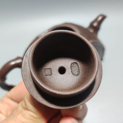 Vintage Chinese Yixing Purple Clay Teapot Zisha Ceremony Fashion Gift Teaware