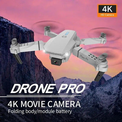 2023 New RC Drone With 4K HD Dual Camera WiFi FPV Foldable Quadcopter +4 Battery
