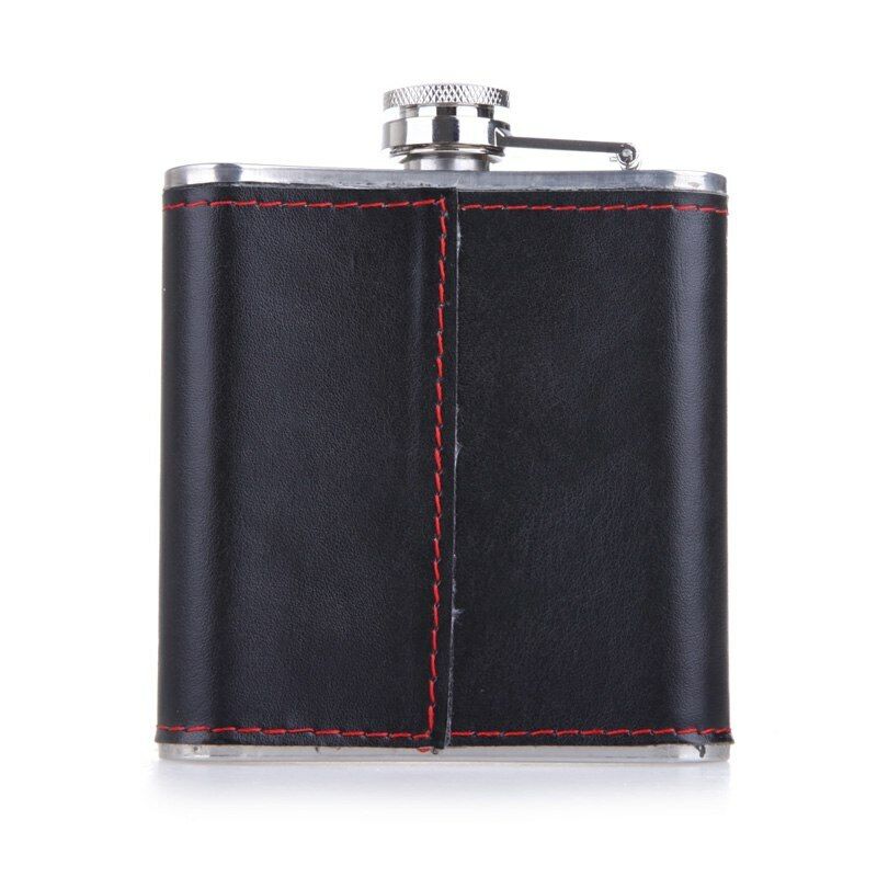 Hip Flask Flagon Wine Pot Portable Stainless Steel Whiskey Wine Bottle Alcohol