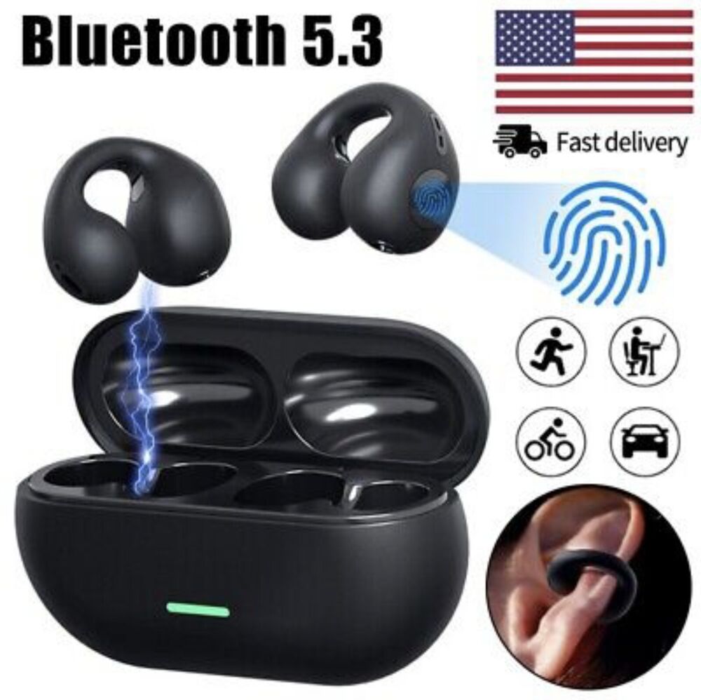 Audifonos Bluetooth Inalambricos Auriculares Para Telefonos Celular Ear-Clip