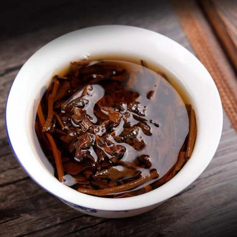 250g Aged Puerh Ripe Tea Brick Authentic Super Grade 2002 Yiwu Old Shu Pu'er Tea