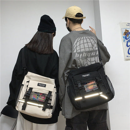 Photo Canvas Bag Girl Shoulder Bag Student Class Bag Messenger Bag