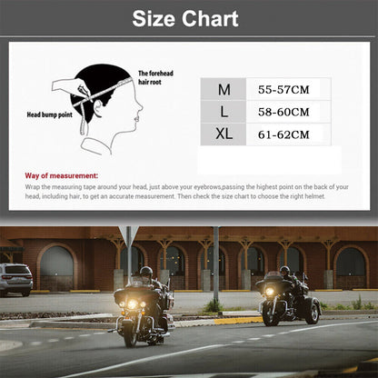 New Motorcycle Open Face Half Helmet Scooter Cap Retro Baseball Style Jet Helmet