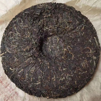 357g Yunnan Pu-erh Old Raw Tea 2008 Banzhang Aged Raw Pu'er Tea Cake Puerh Tea