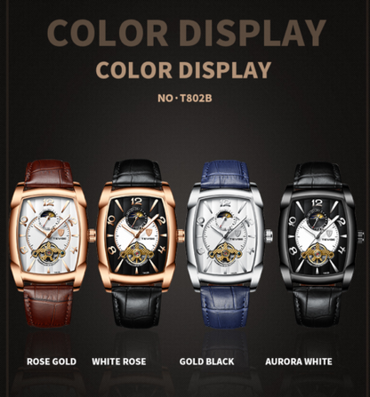 Swiss brand Tevise fashionable men's fully automatic mechanical wrist watch 802b