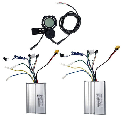 48V 28A Dual Motor Electric Scooter Controller Display Accelerator Spare Parts