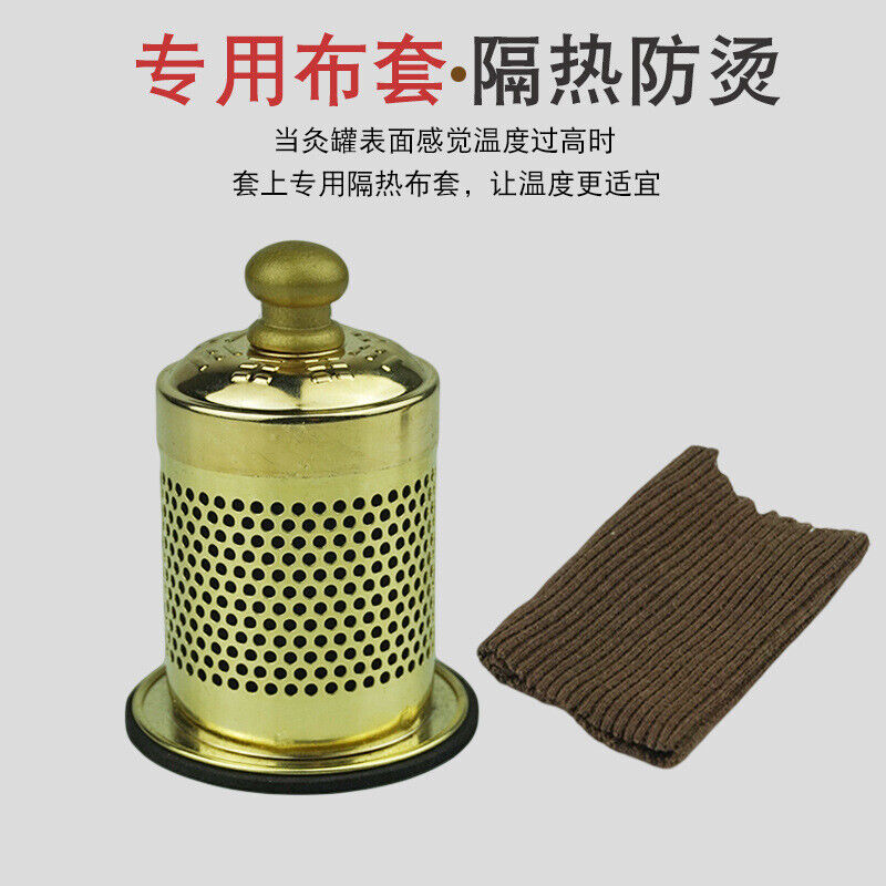 Smokeless Household Portable Pot Suspension Moxibustion box 艾灸盒无烟家用随身灸防烫便携式悬灸盒