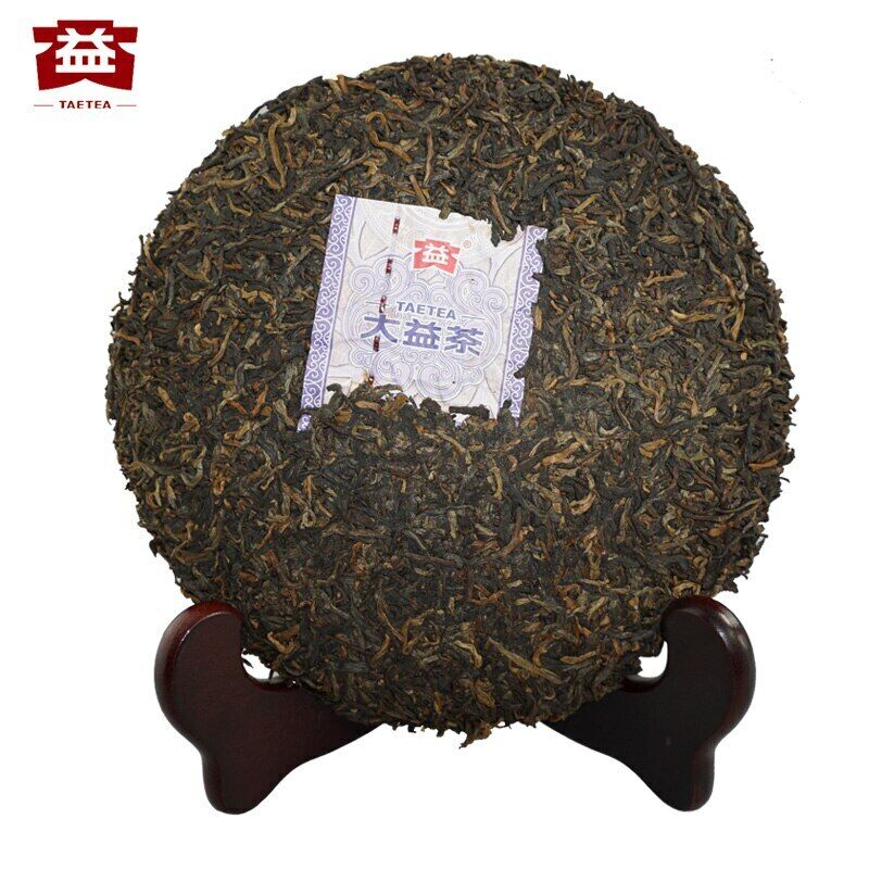 357g Menghai Star Yunnan Menghai Dayi Ripe Puer Tea Select Ripe Pu'er Tea