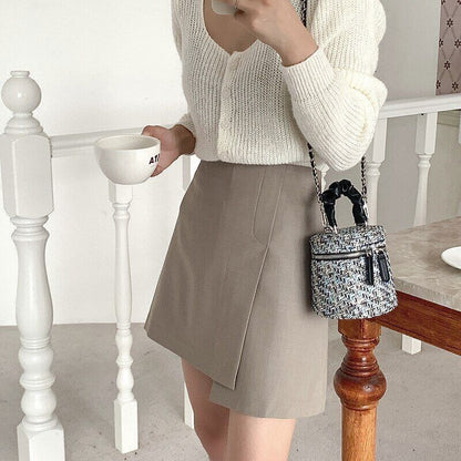 Women Bags Patchwork Tweed Print Mini Handbag Commute Crossbody Shoulder Packs