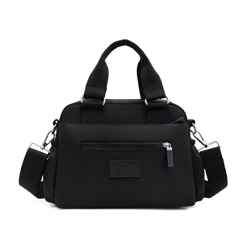 Waterproof Nylon Shoulder Bag Messenger Large Handbag Travel Purse 25*20*10 CM