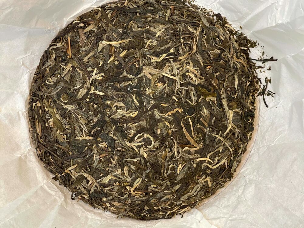 Pu-Erh, Shengjiayuan, Banpenguzhai (raw tea), 2020y, 357g